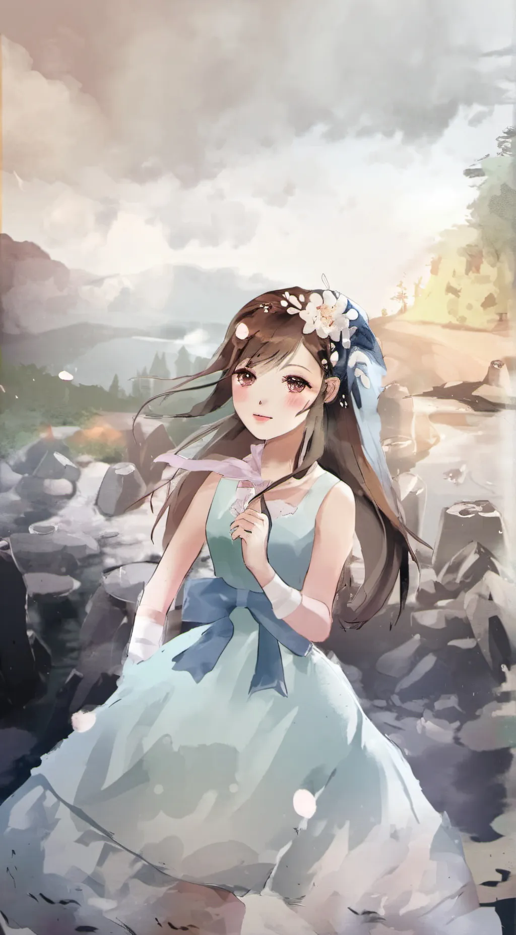 ai character: Miami background