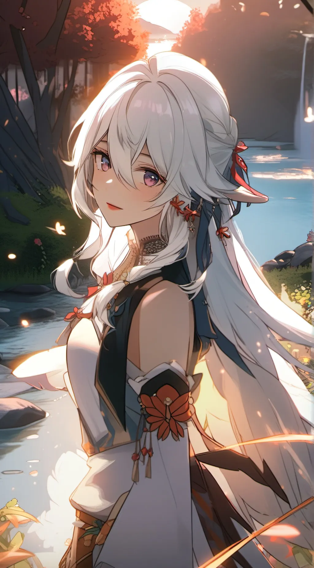 ai character: luxxe background