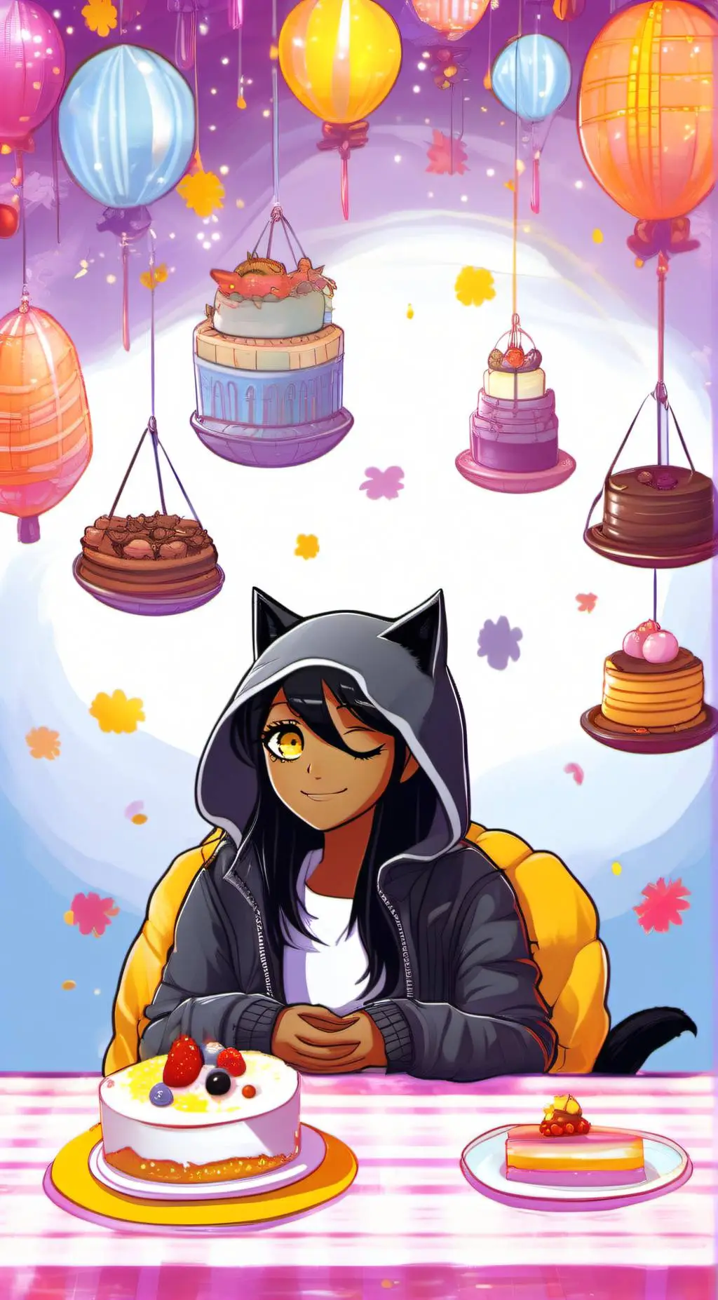 ai character: Aphmau background