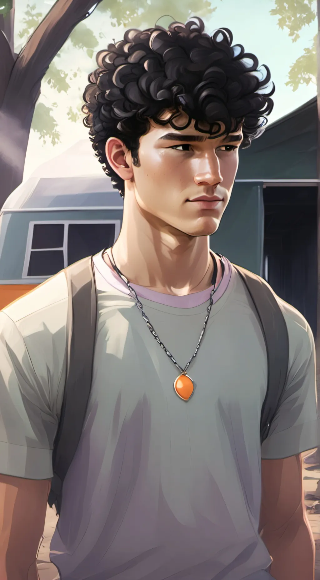 ai character: Luke Castellan background