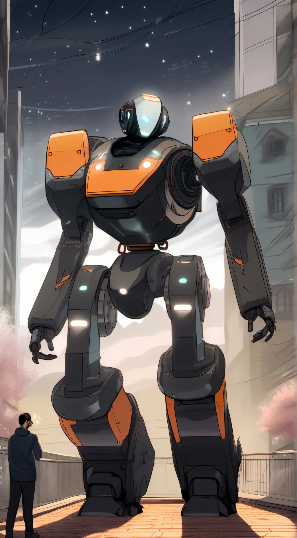 ai character: thunder wreck  background
