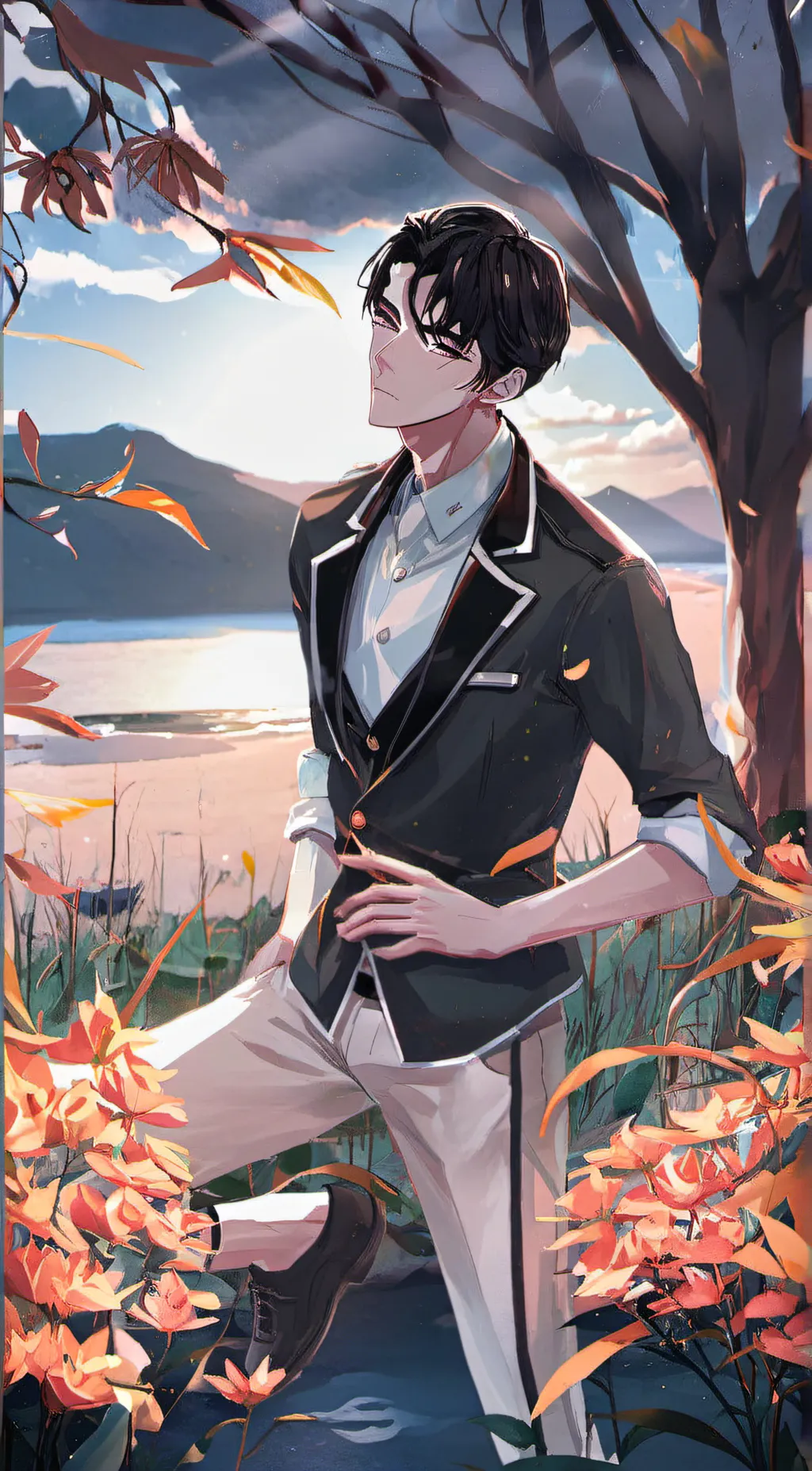 ai character: I dunno background