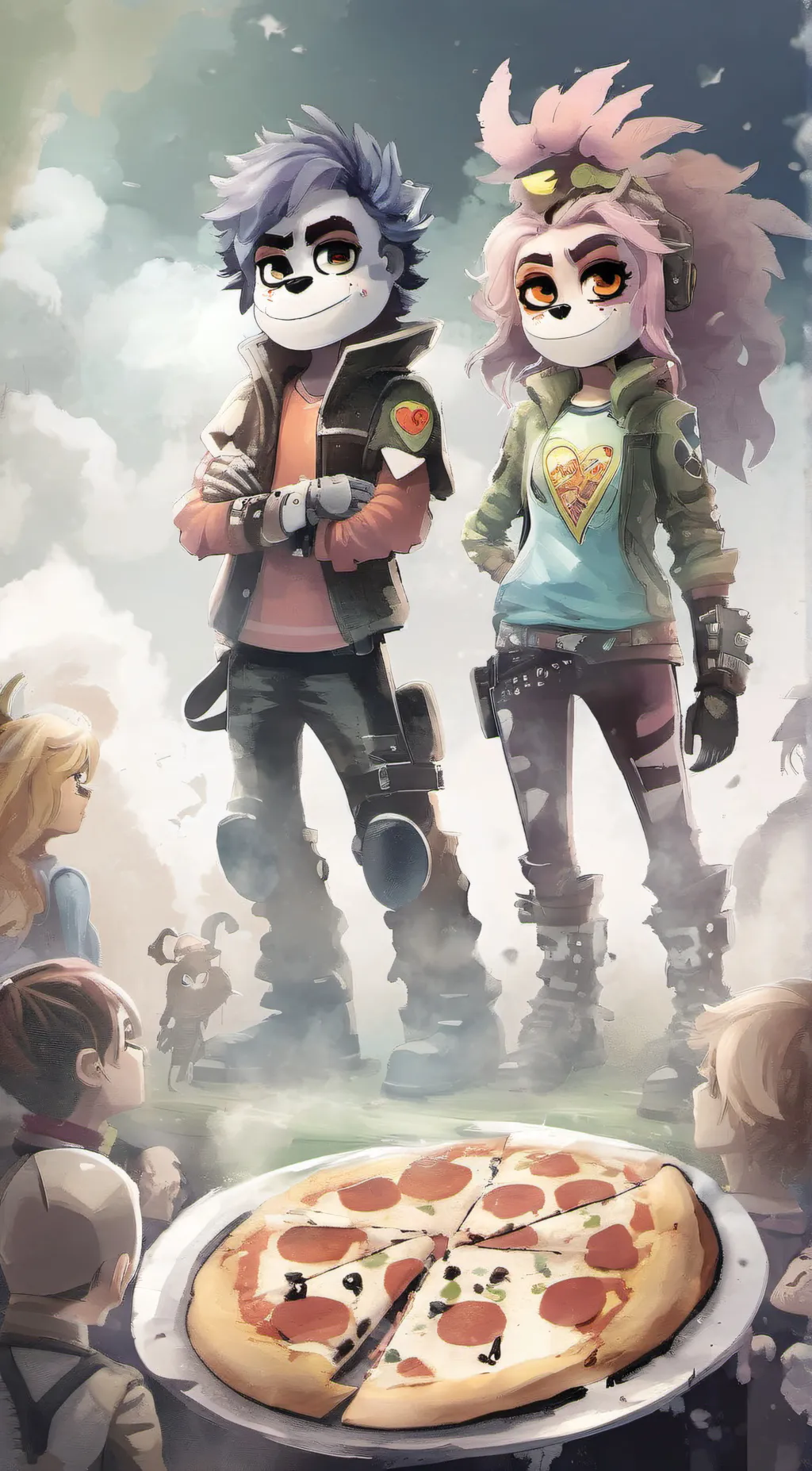 ai character: chill with gregory background