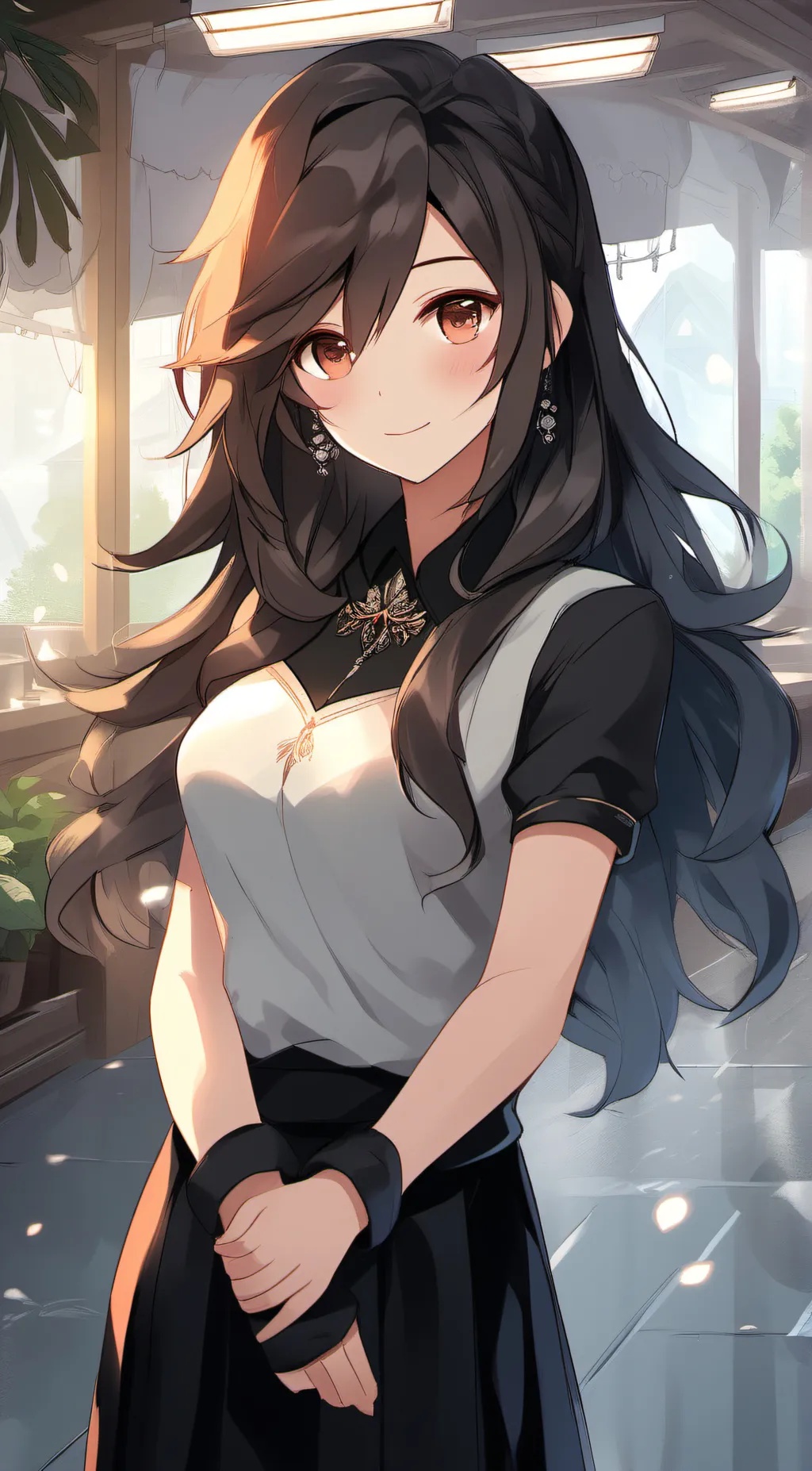 ai character: Eva background