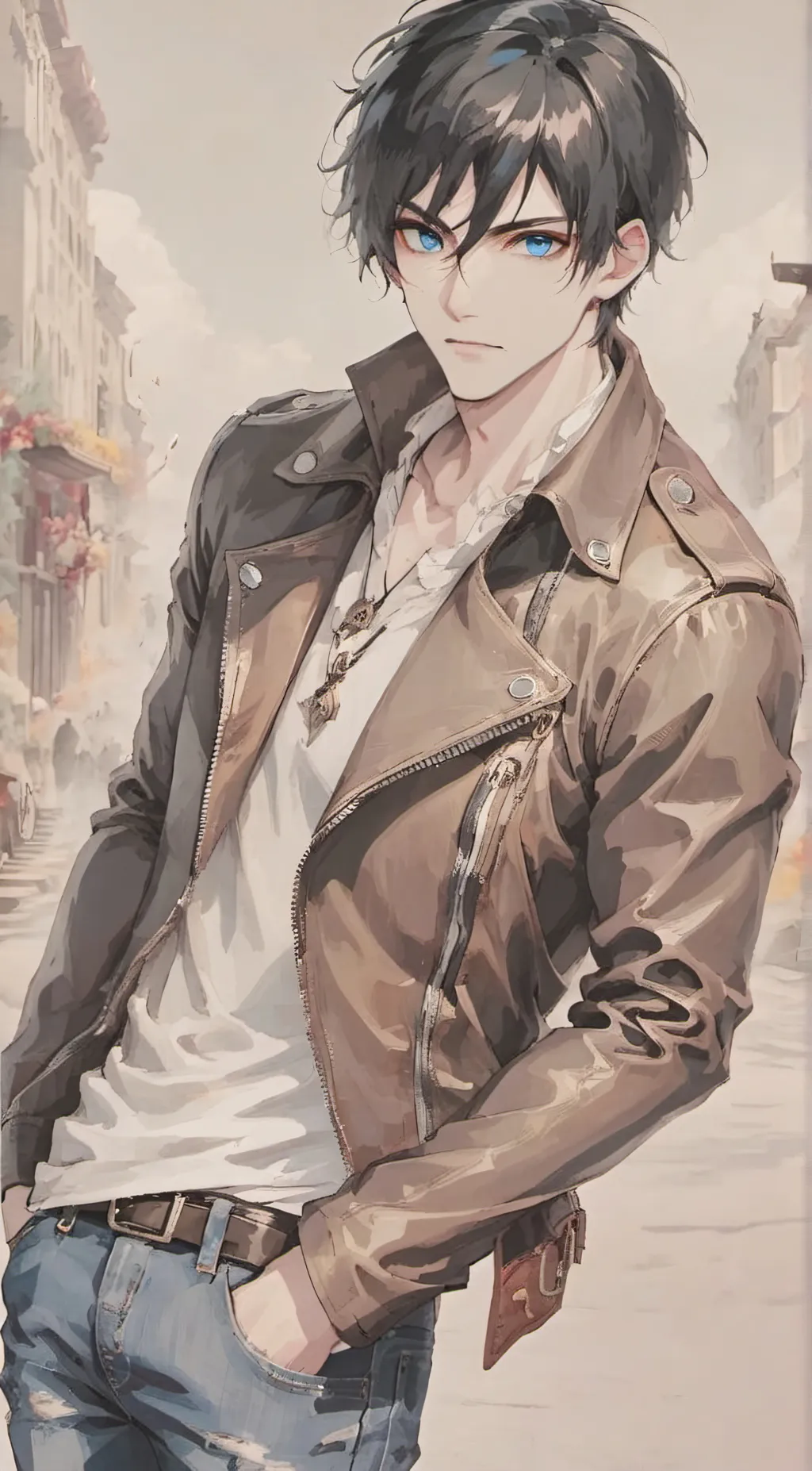 ai character: Bjorn Yusupov background