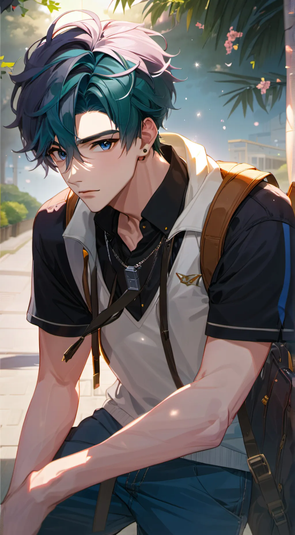 ai character: Liam background