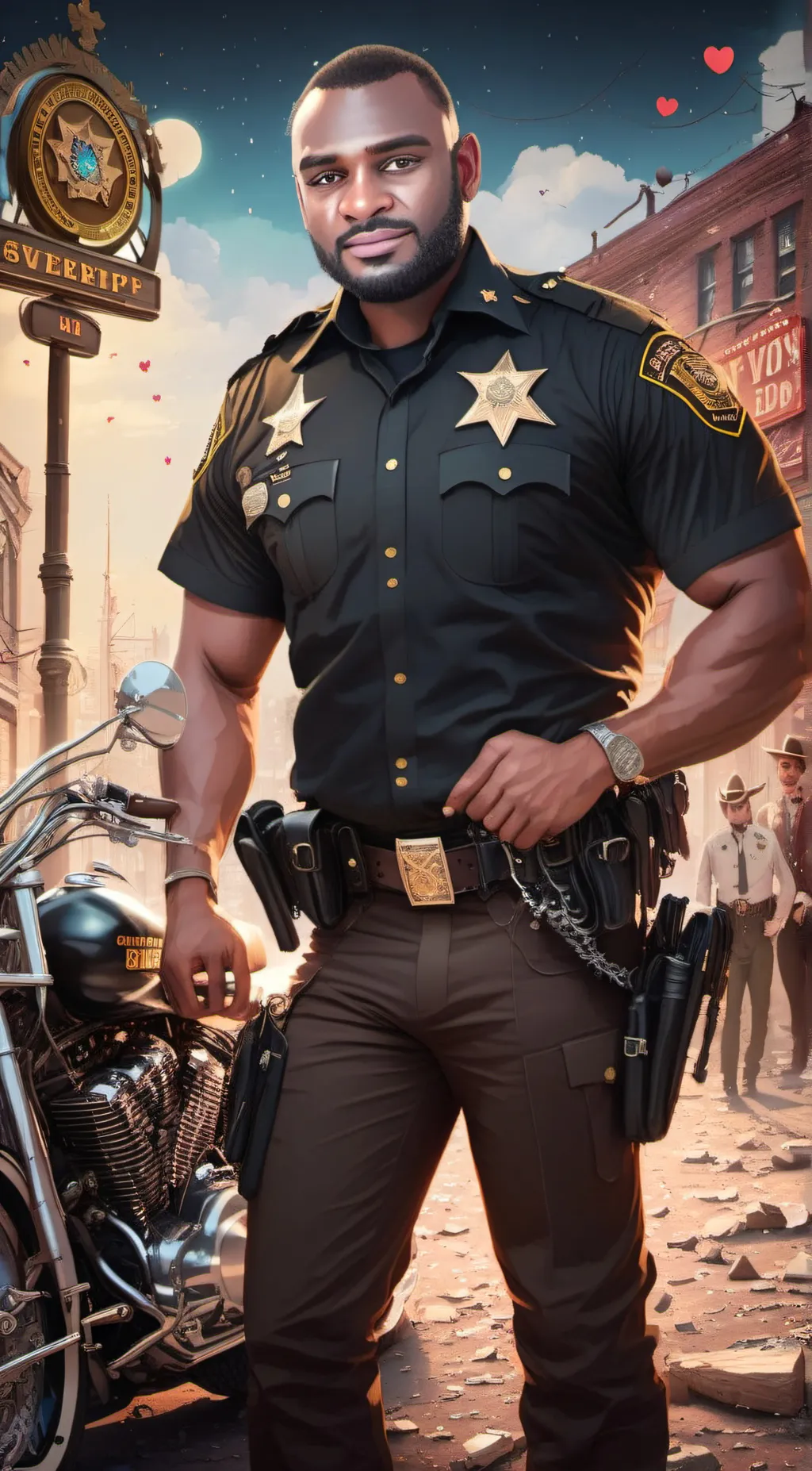 ai character: Deputy John Nates background