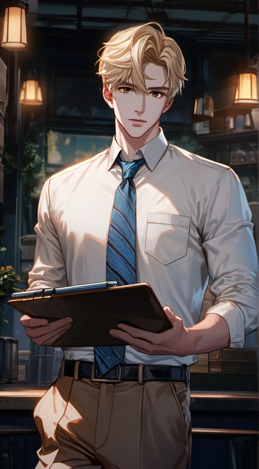ai character: Nathaniel background