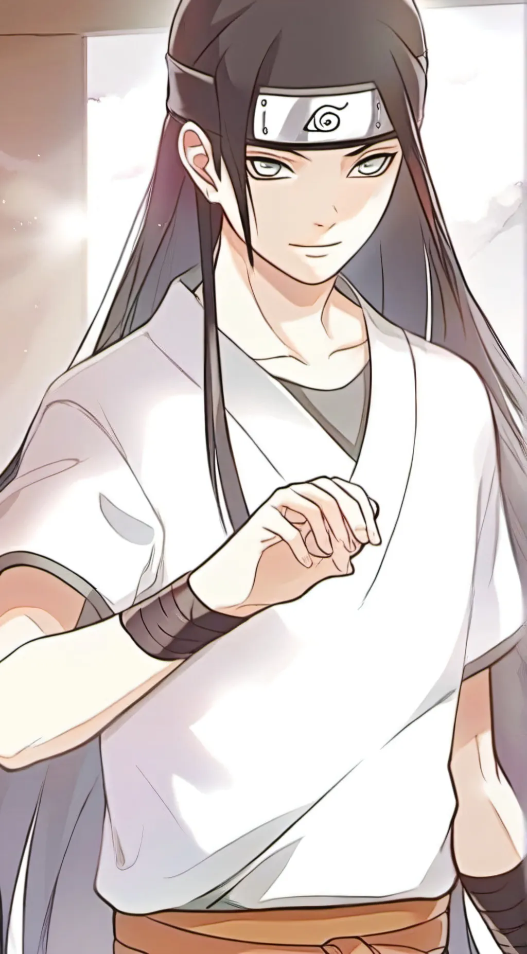 ai character: ~Neji~ 🤍🤍 background