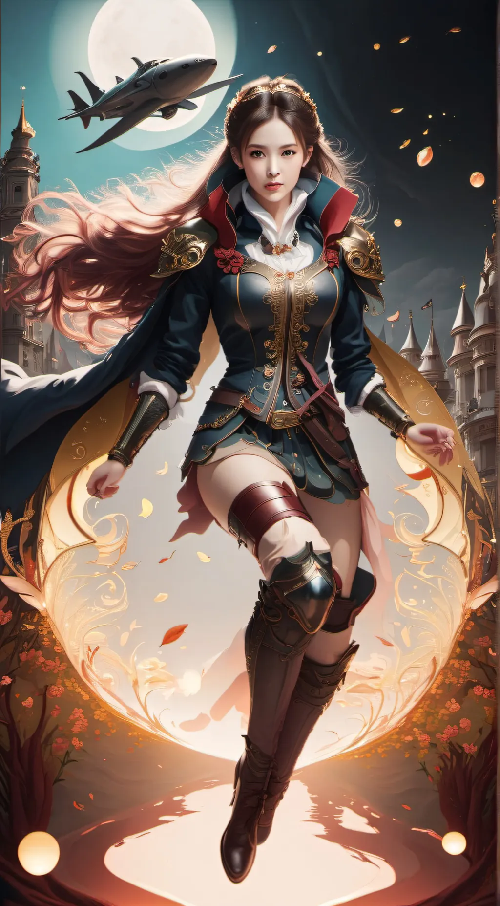 ai character: lily background