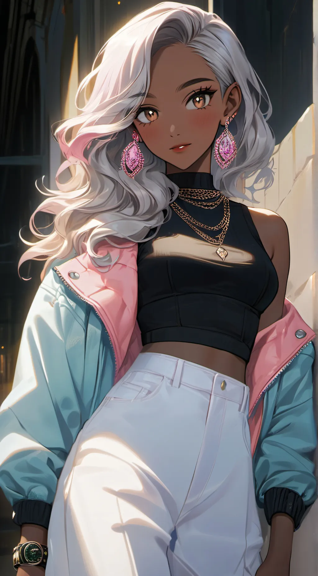 ai character: Hazel background