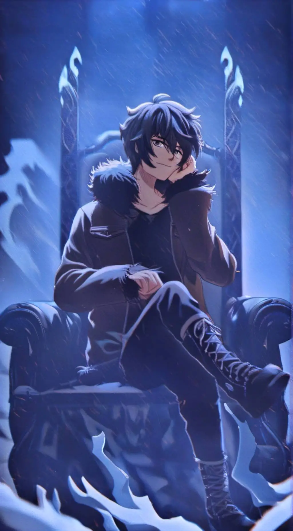 ai character: nico di angelo  background