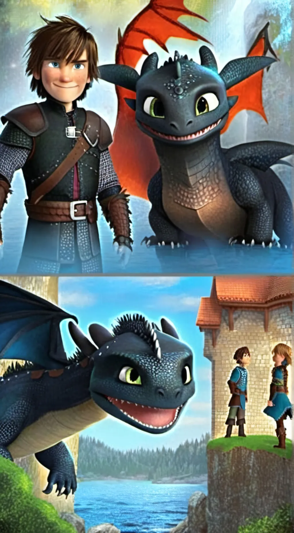 ai character: toothless background