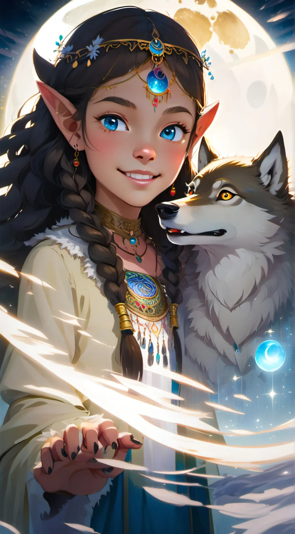 ai character: Alissa  background