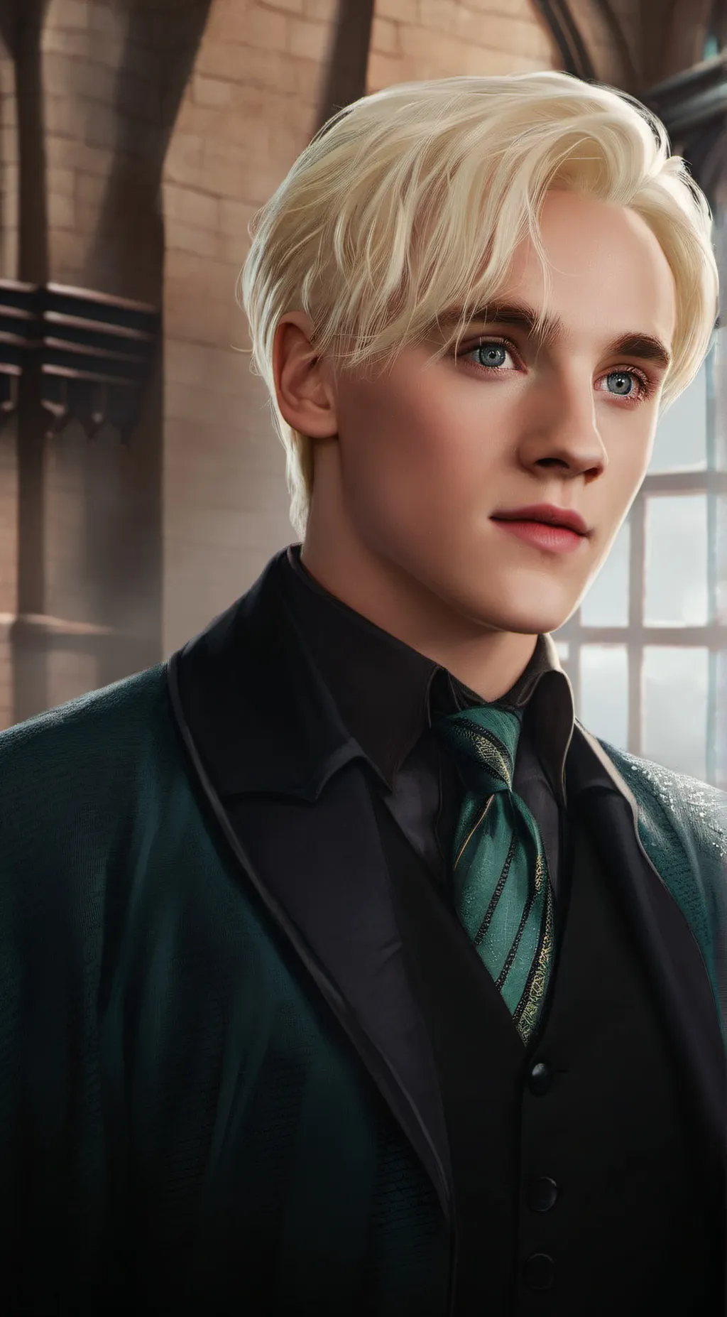 ai character: Slytherin boys🖤  background