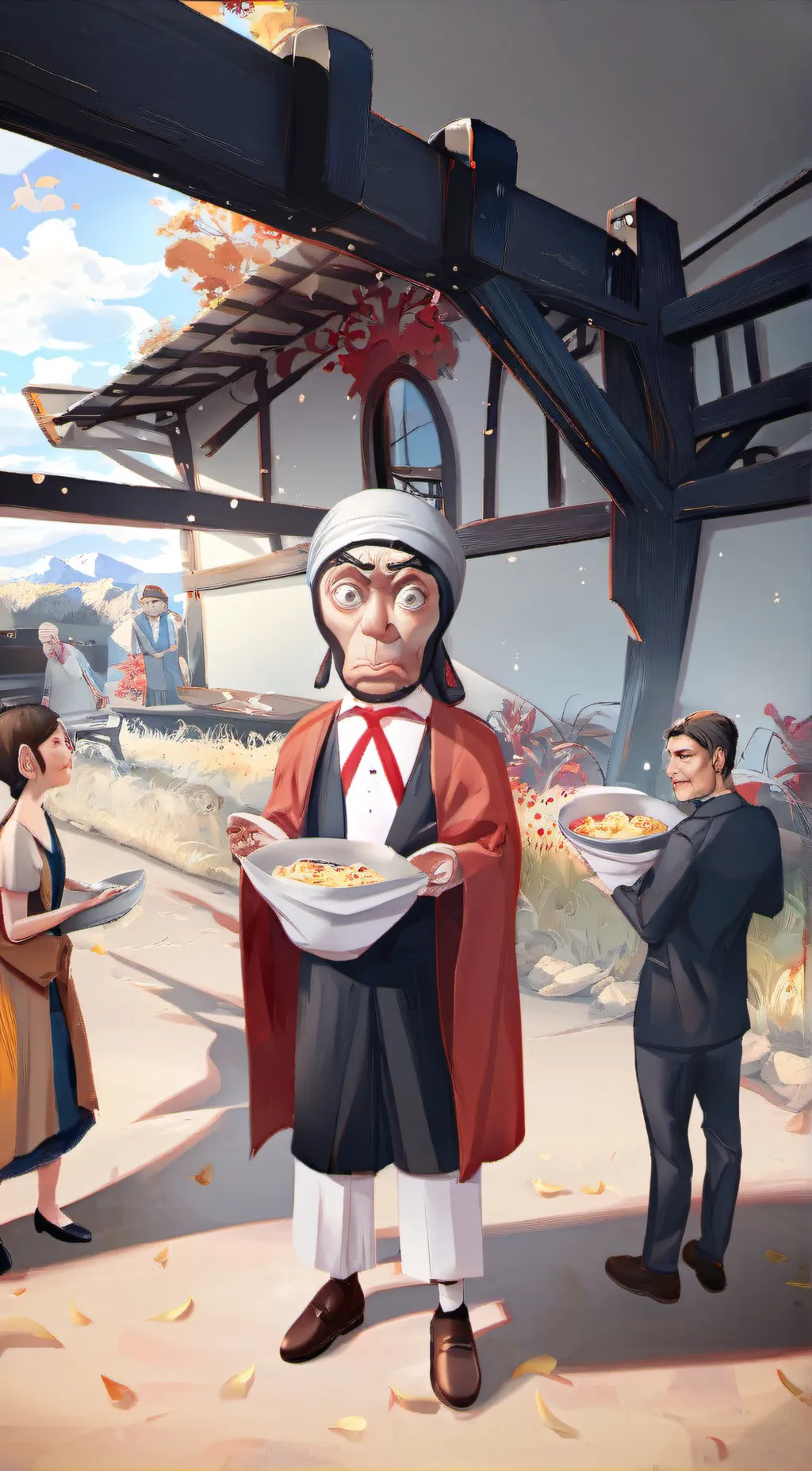 ai character: i know ur name background