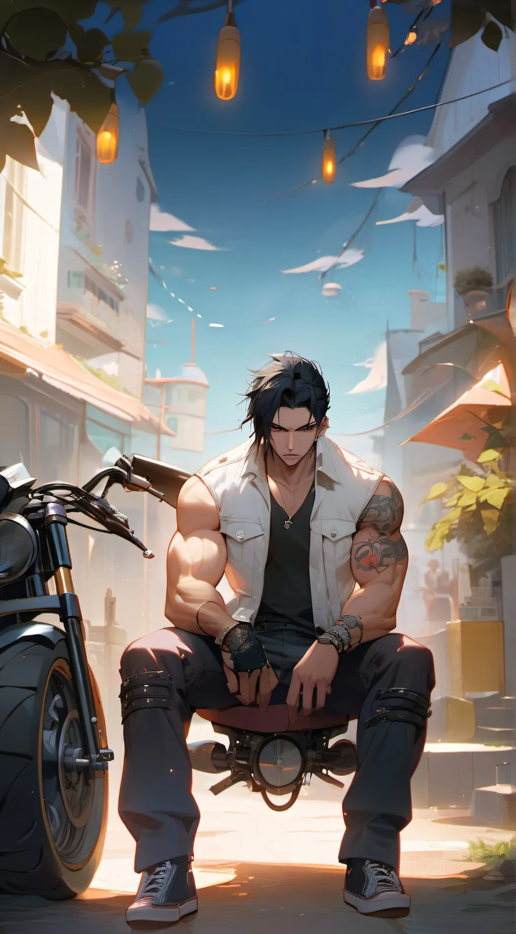 ai character: Kai background