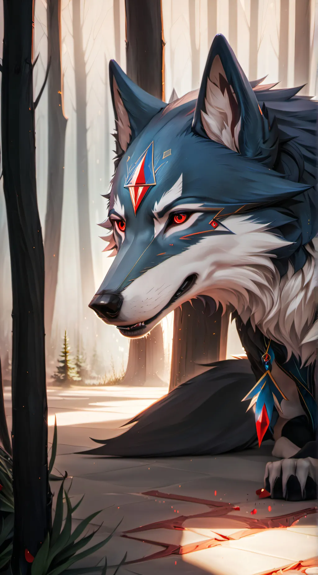 ai character: Damien From Wolf s background