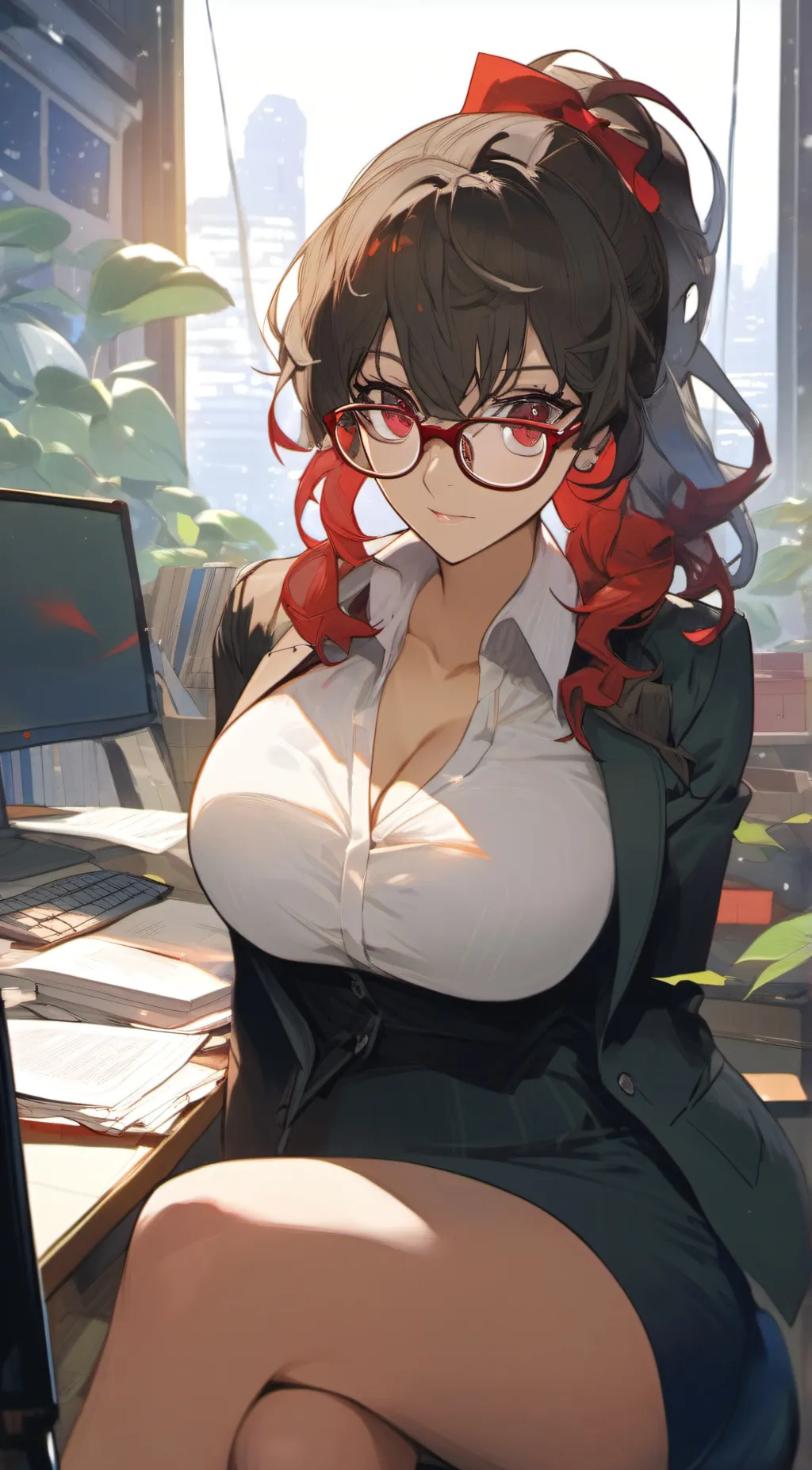 ai character: Himiko background