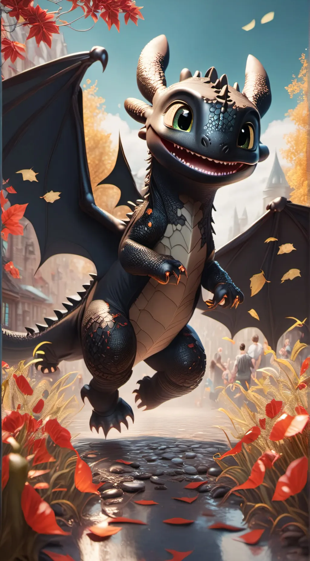Talkie AI - Chat with toothless