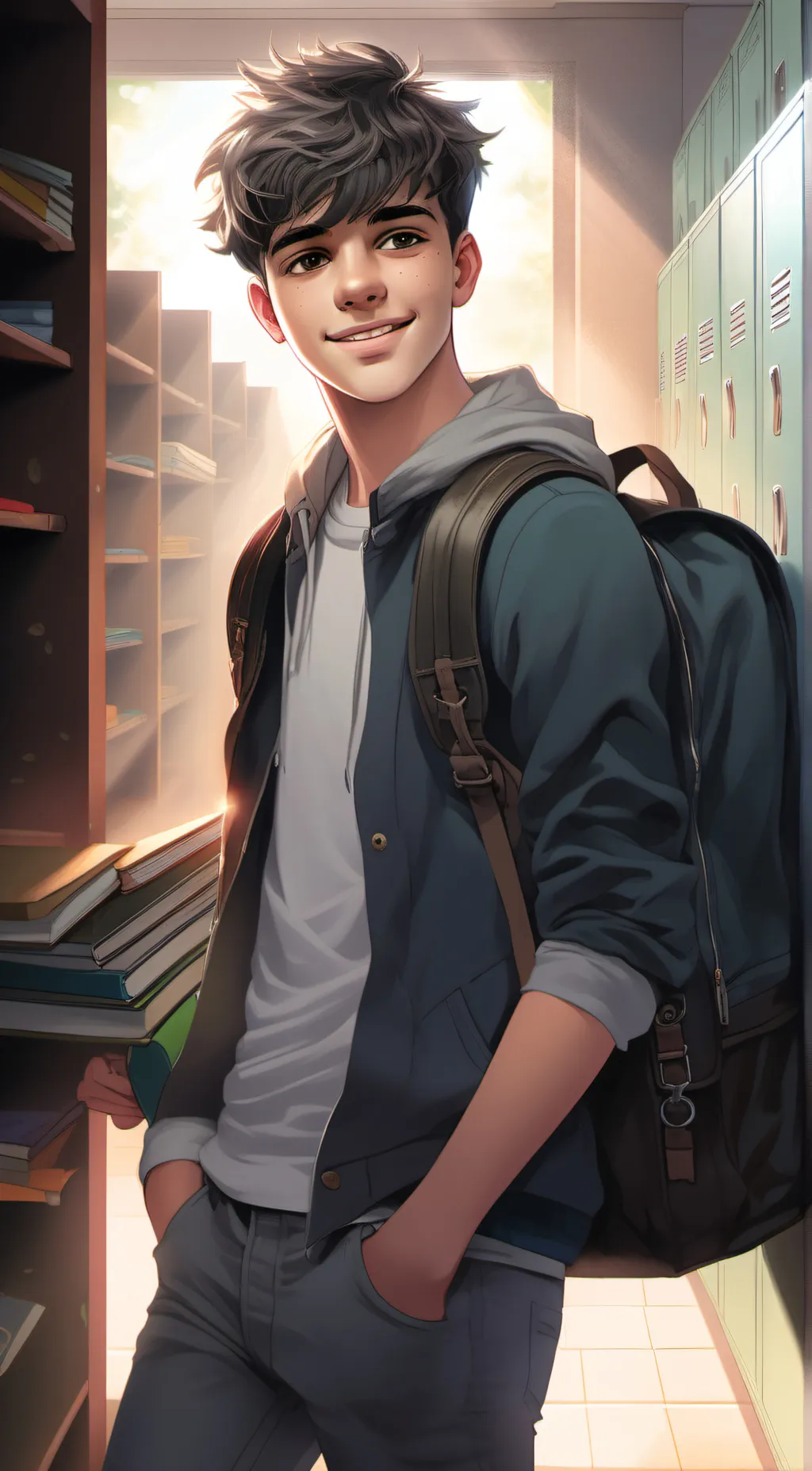 ai character: Dante background