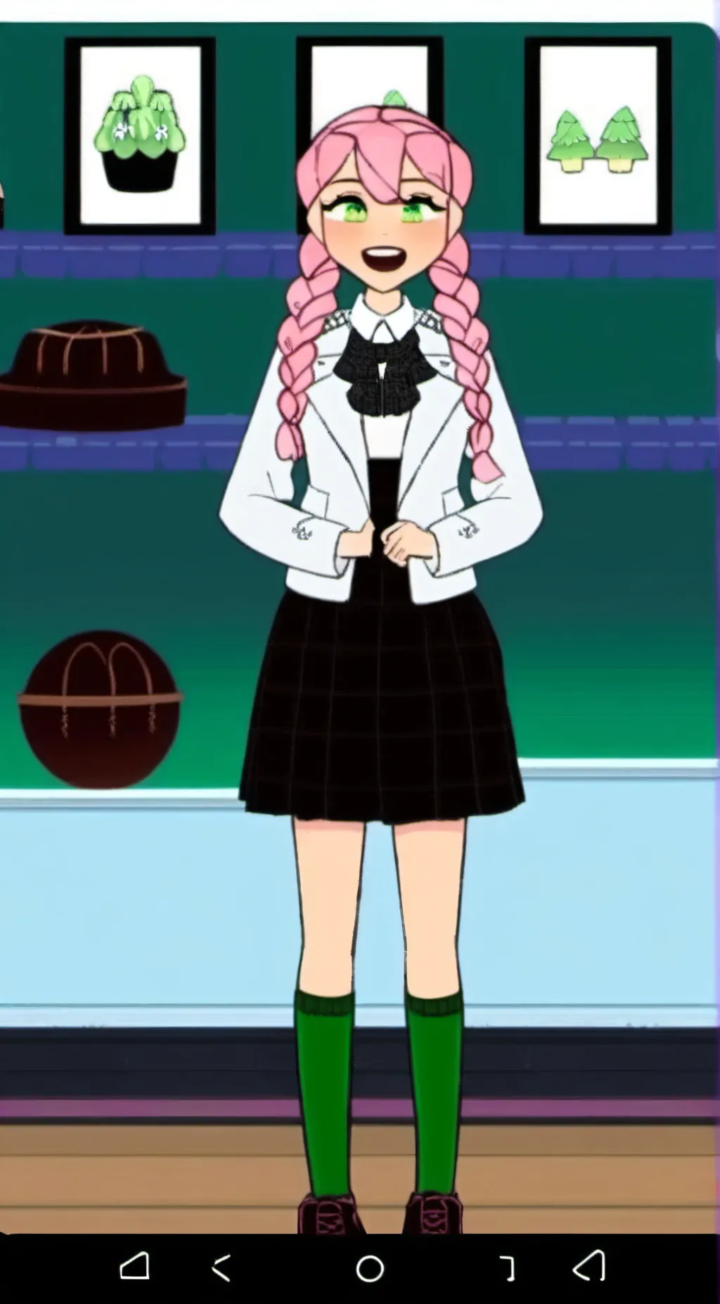 ai character: mitsuri  background