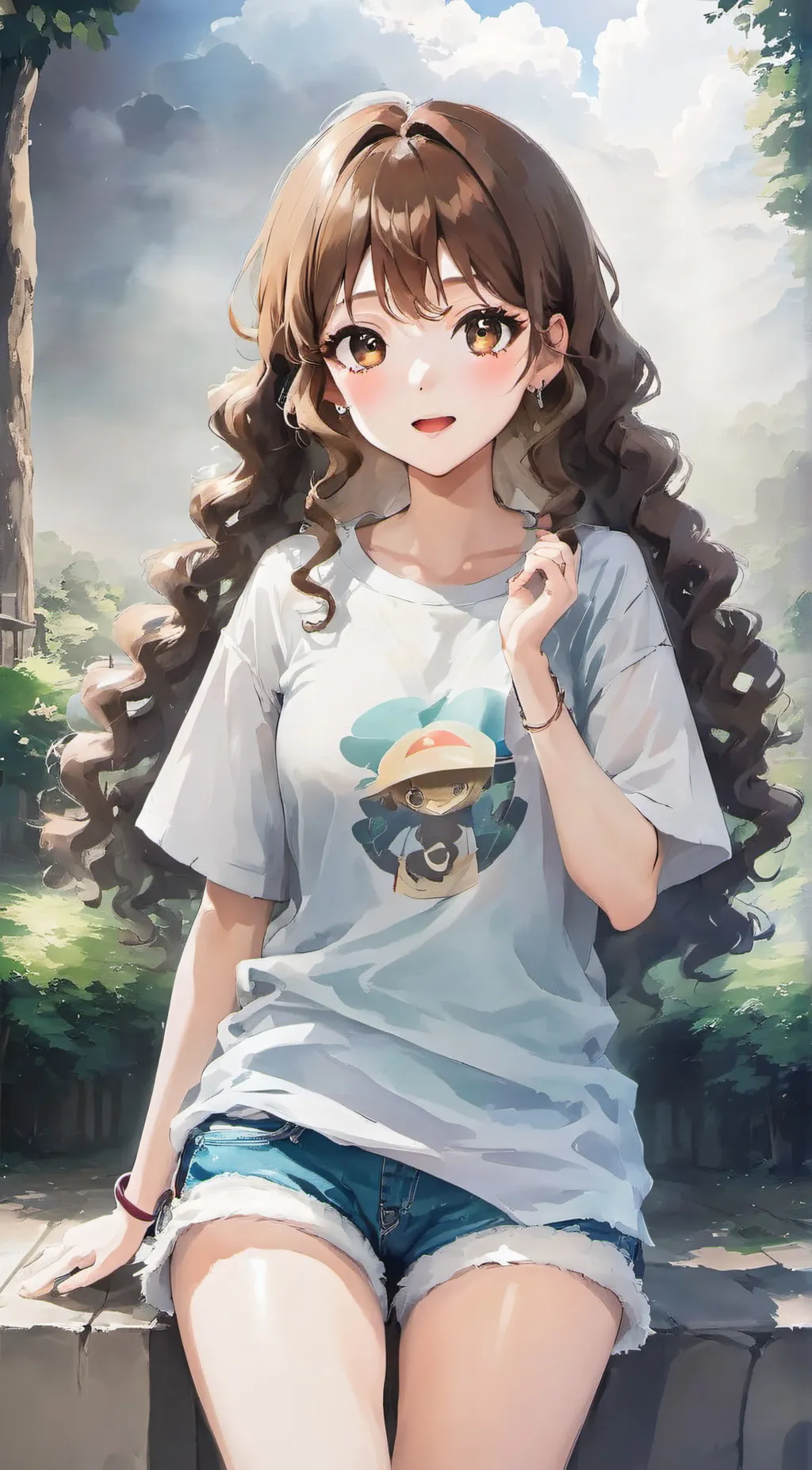 ai character: sarah background