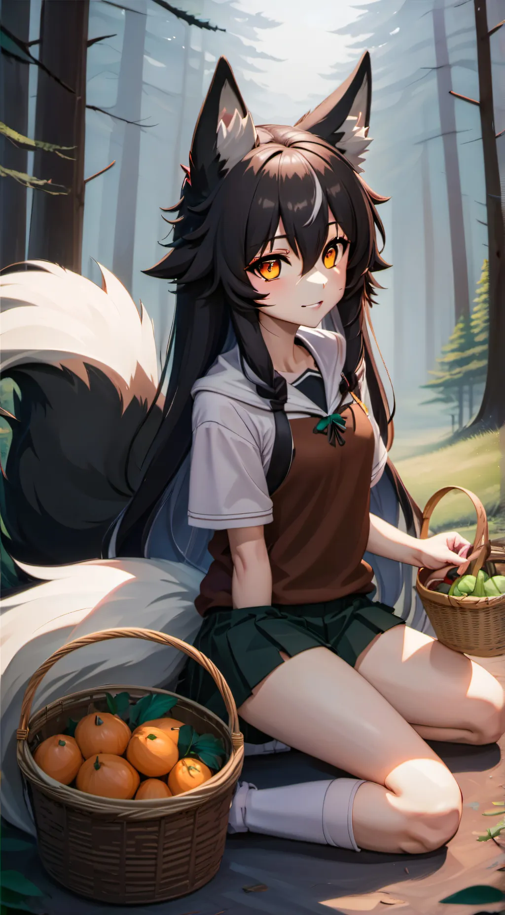 ai character: Alpha background