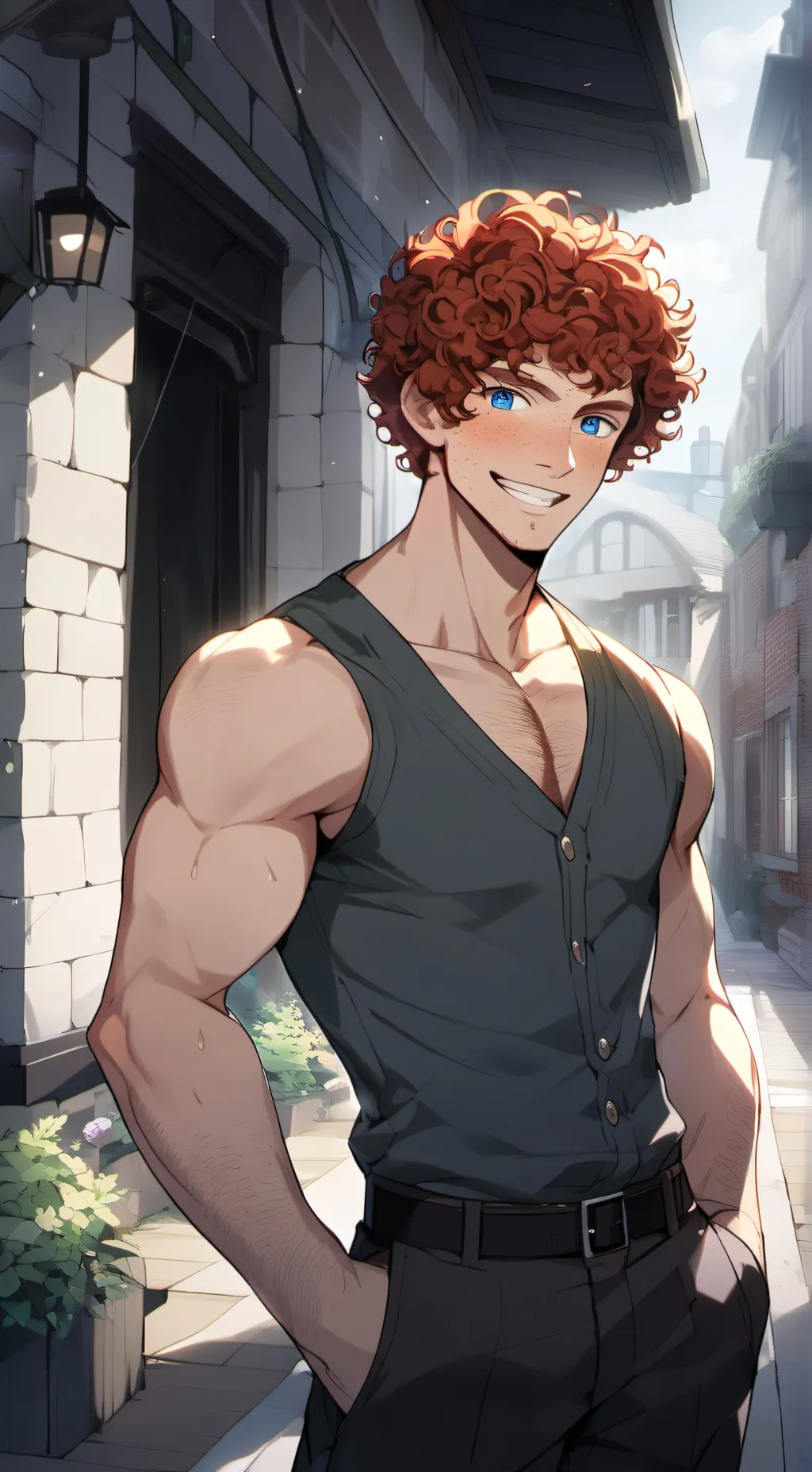 ai character: Dylan  background