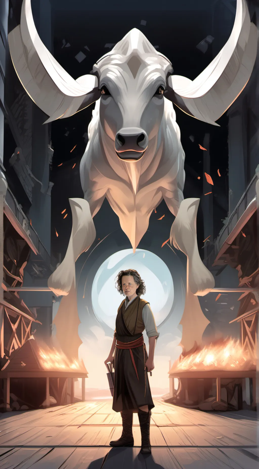 ai character: Hogwarts  background