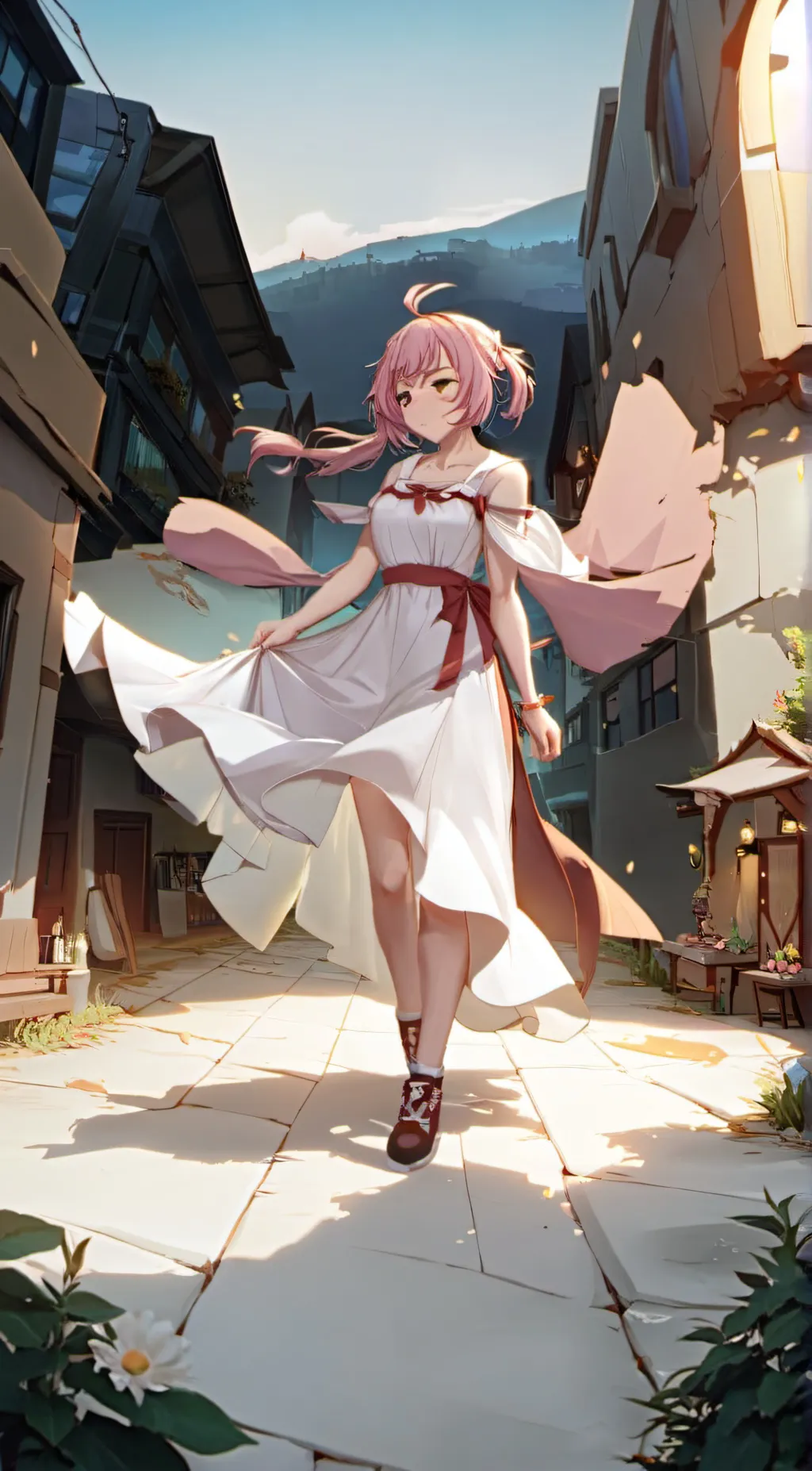 ai character: natsuki background