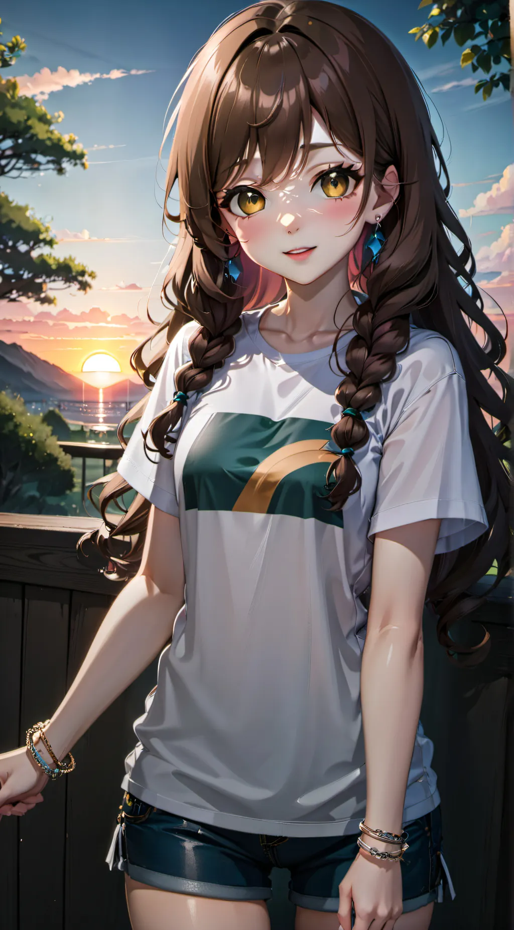 ai character: kiara & sarah background