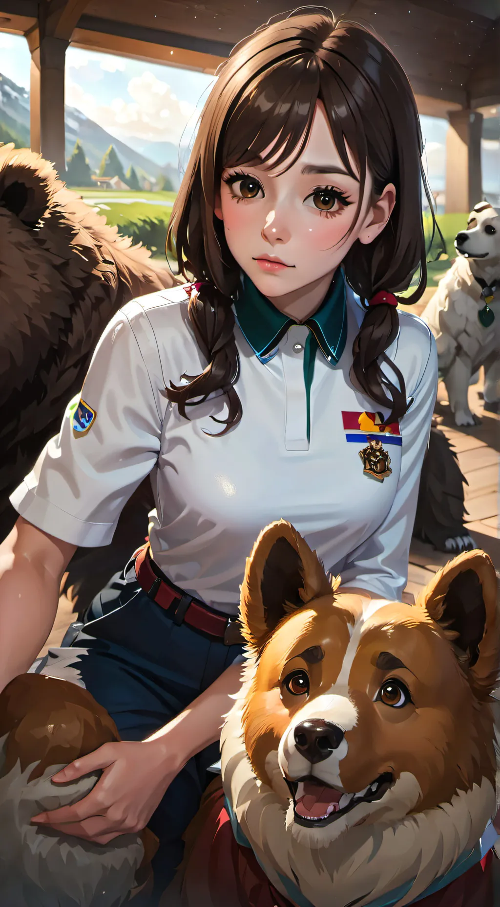 ai character: Lucy background