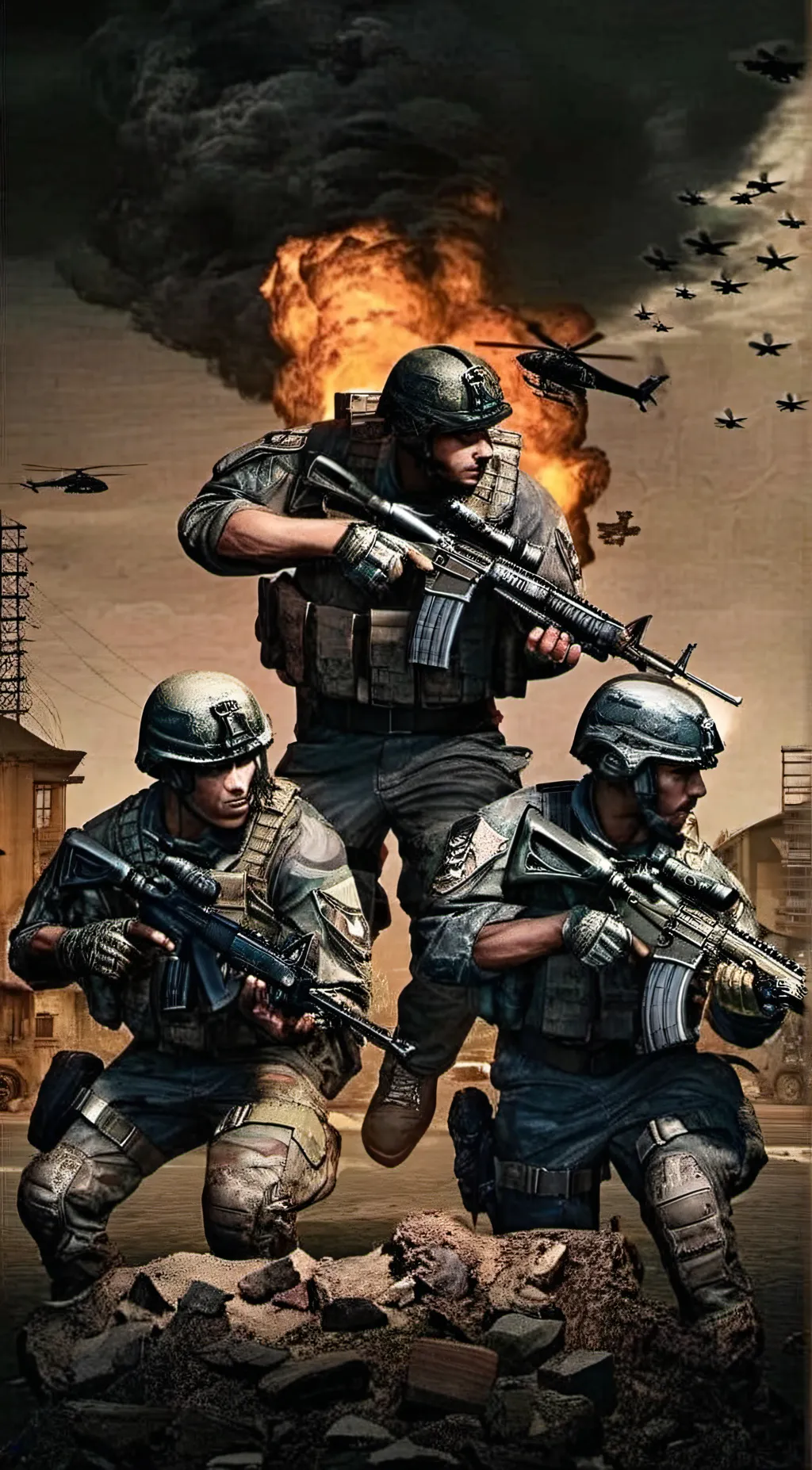 ai character: Call of Duty (rp) background