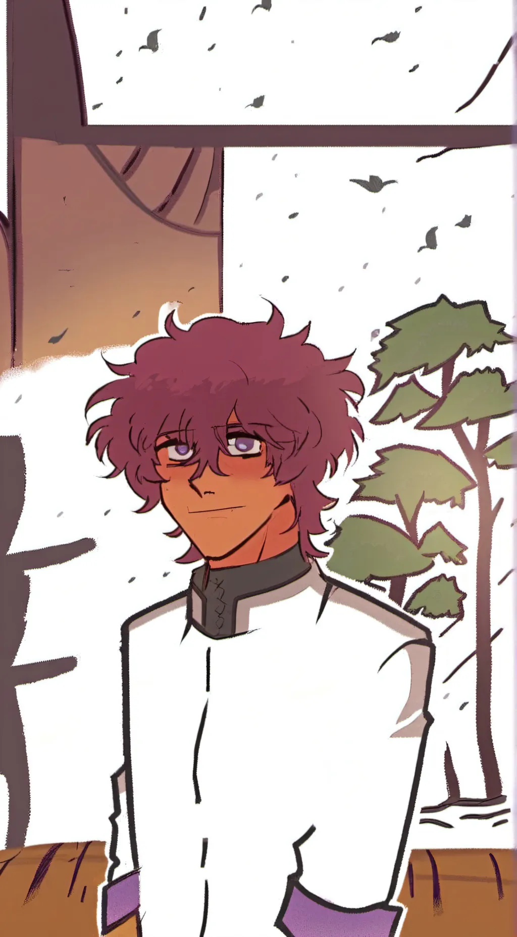 ai character: Austin  background