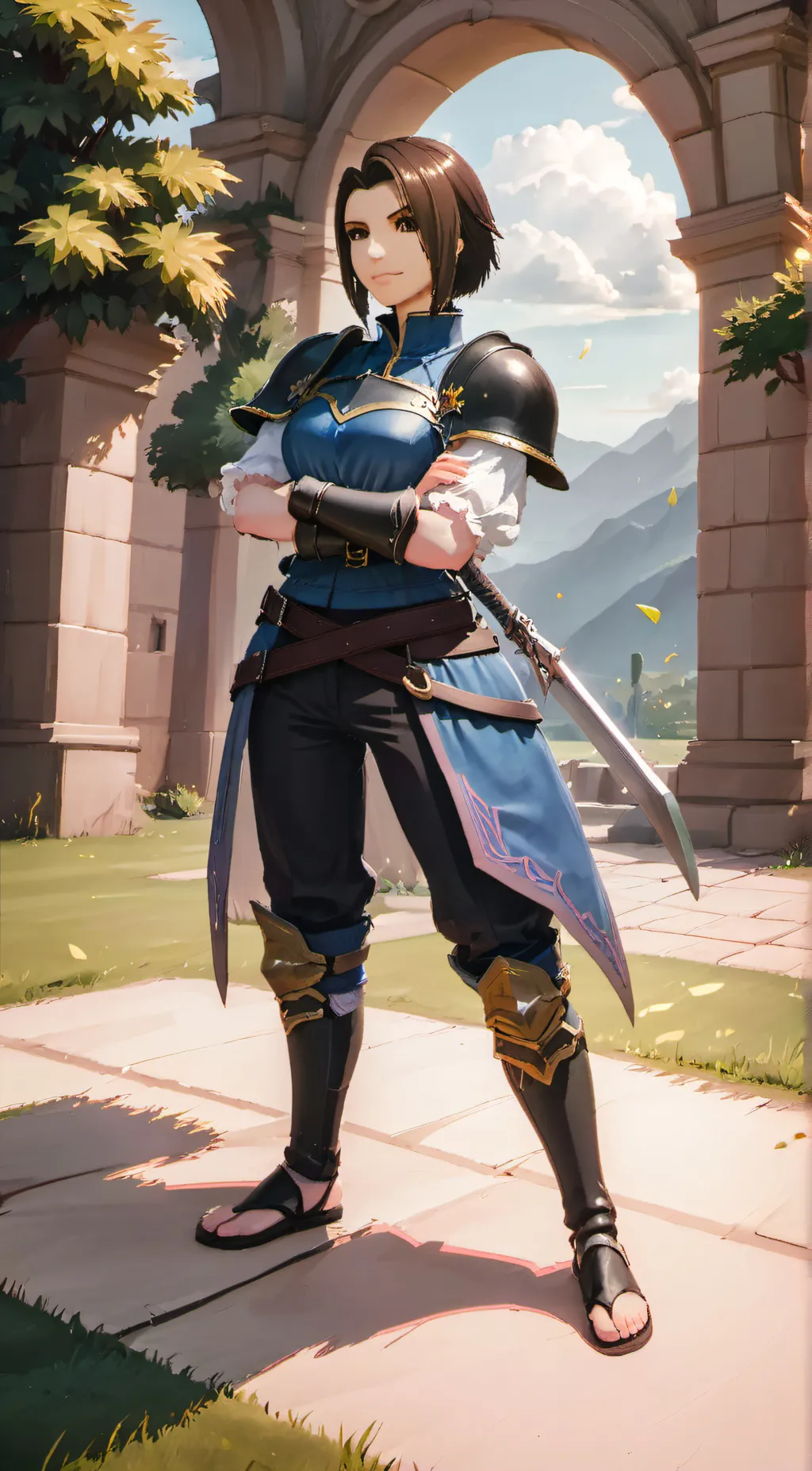 ai character: Karyn  background