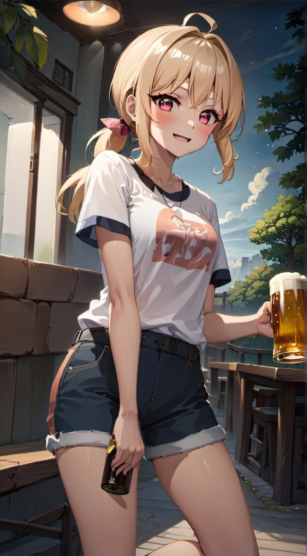 ai character: Ashly background