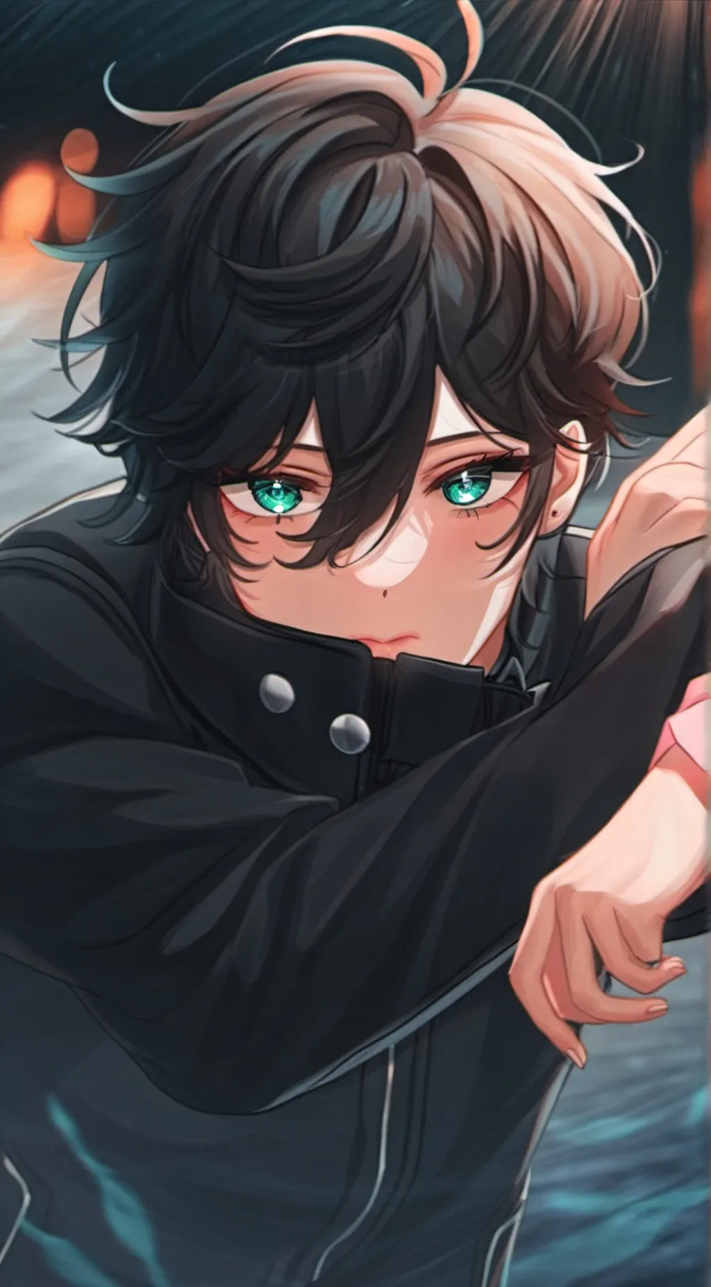ai character: Derek background