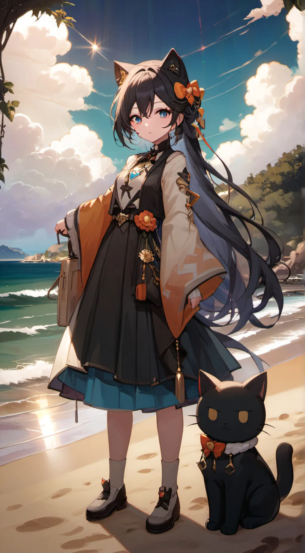 ai character: Olivia background