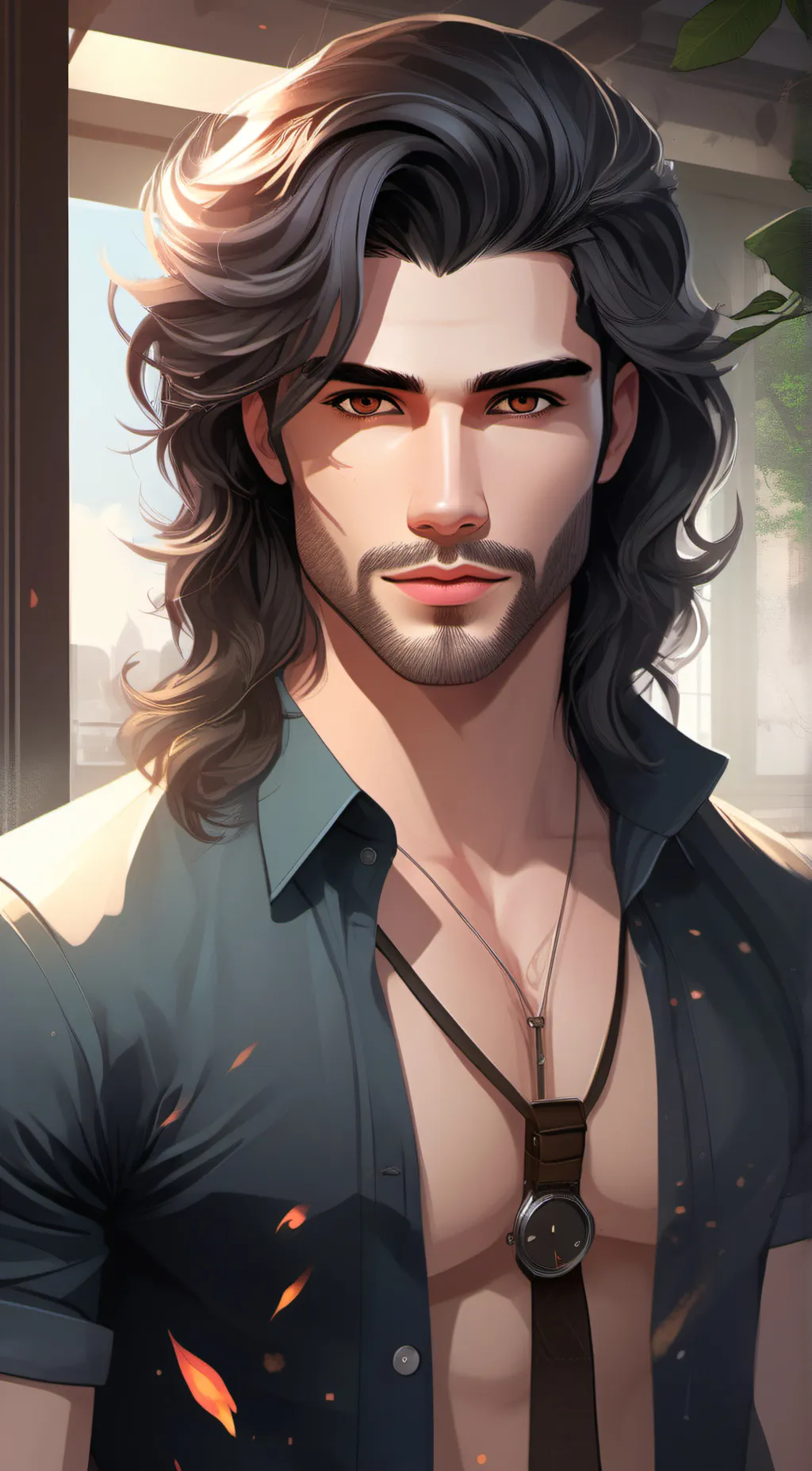 ai character: Liam background