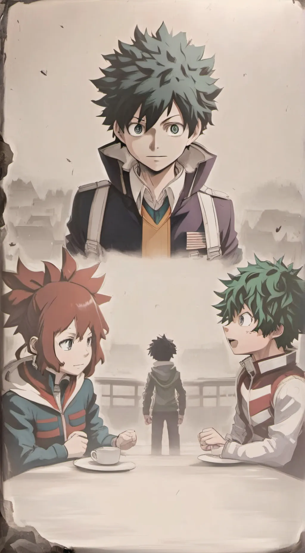 ai character: mha and etc background
