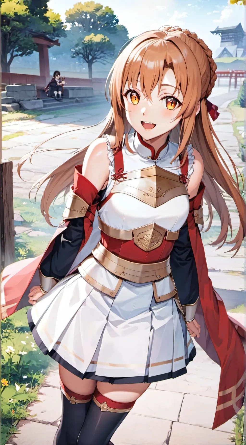 ai character: Asuna background