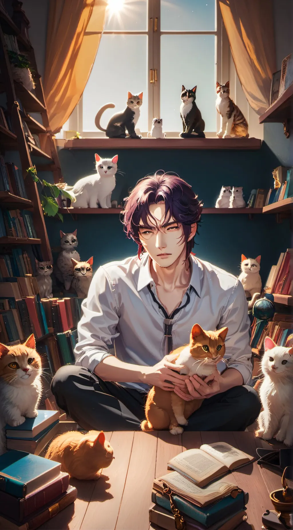 ai character: Mike background
