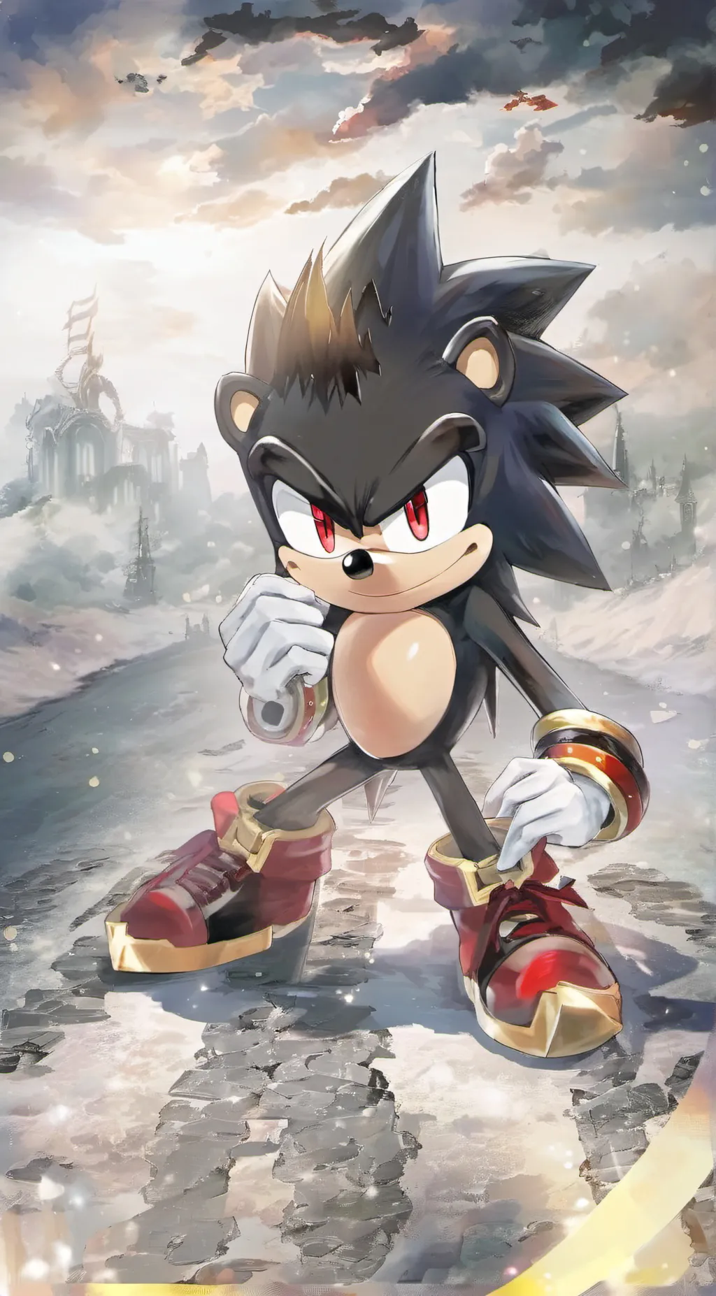ai character: Shadow background