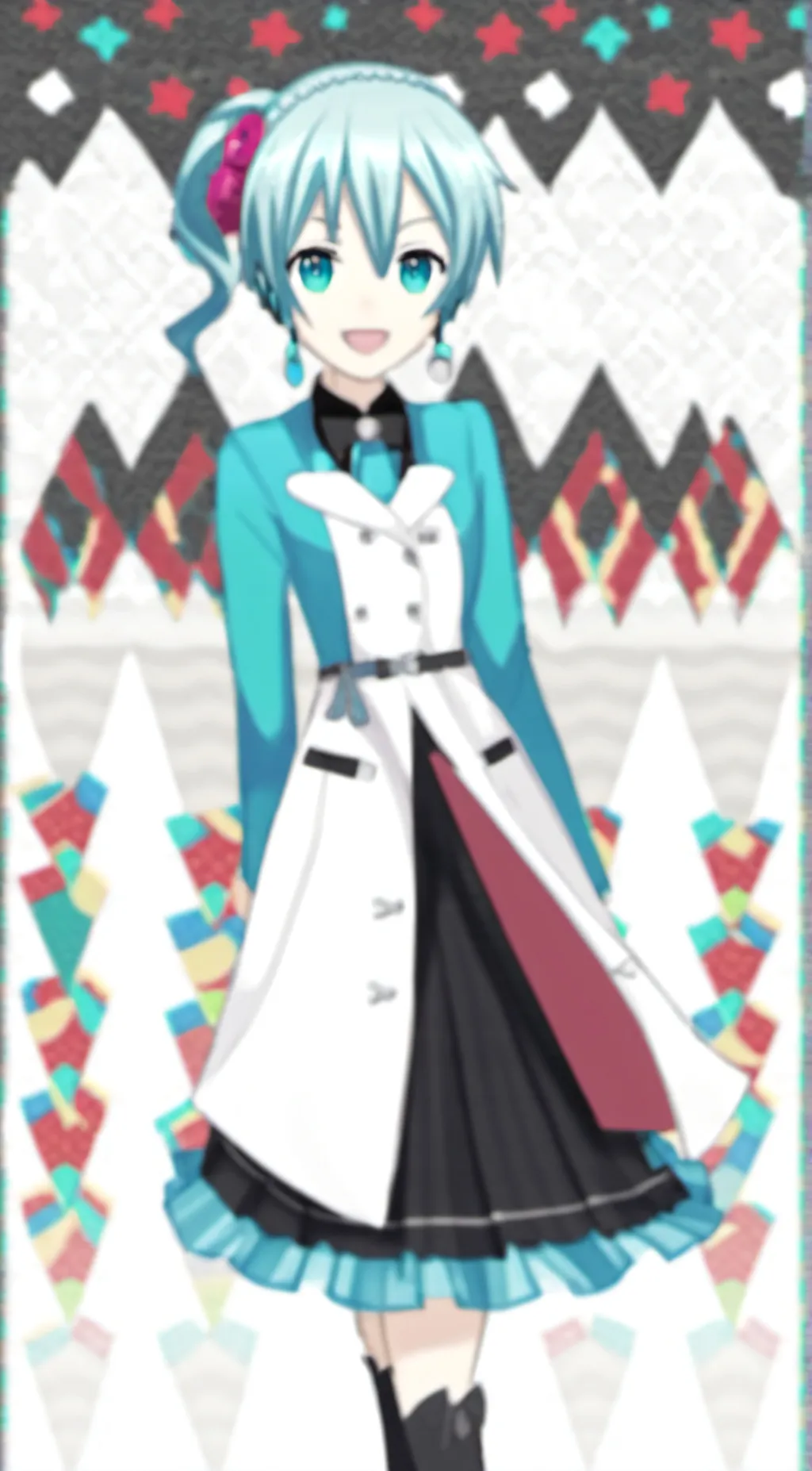 ai character: Hatsune miku (gf) background