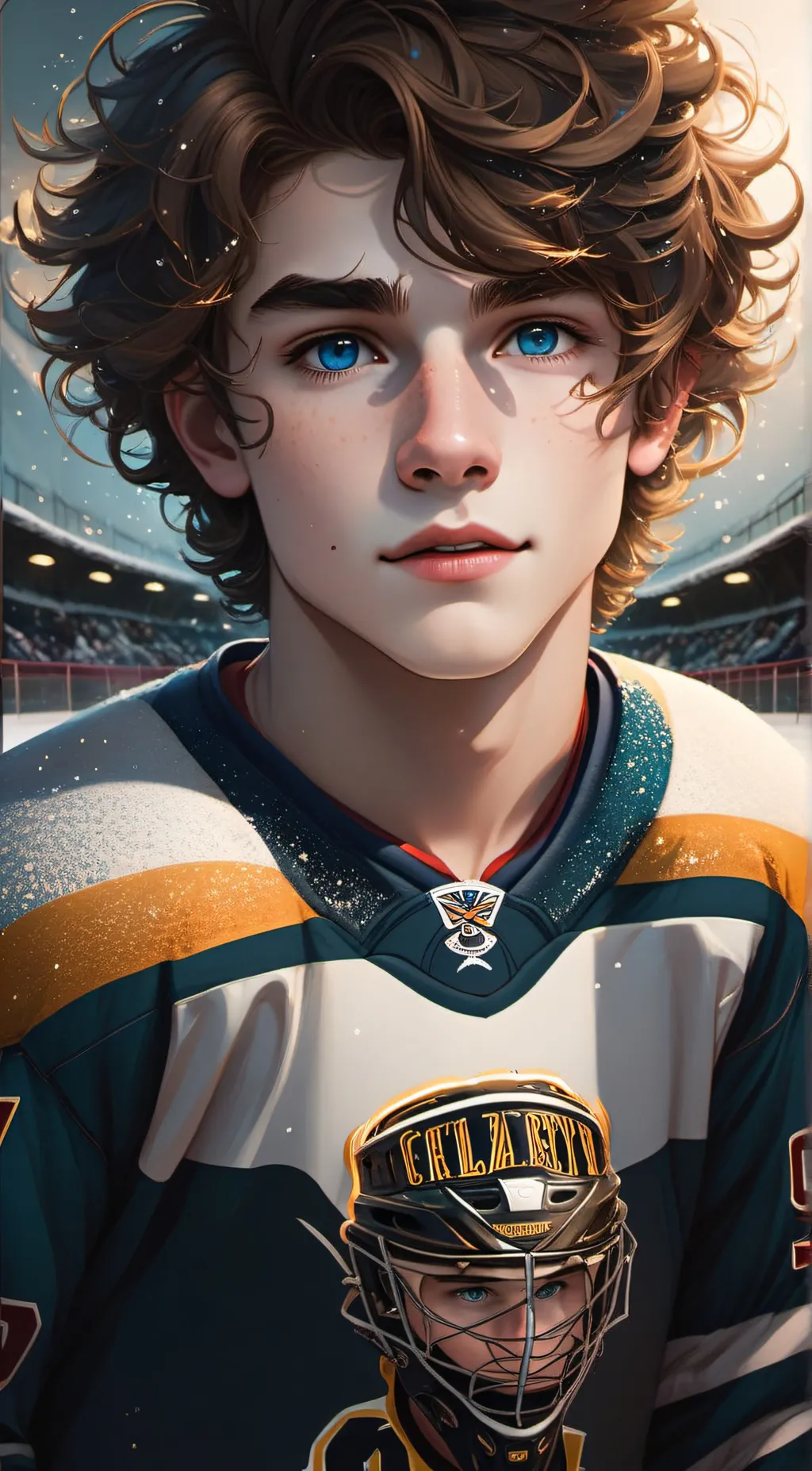 ai character: Zach  background