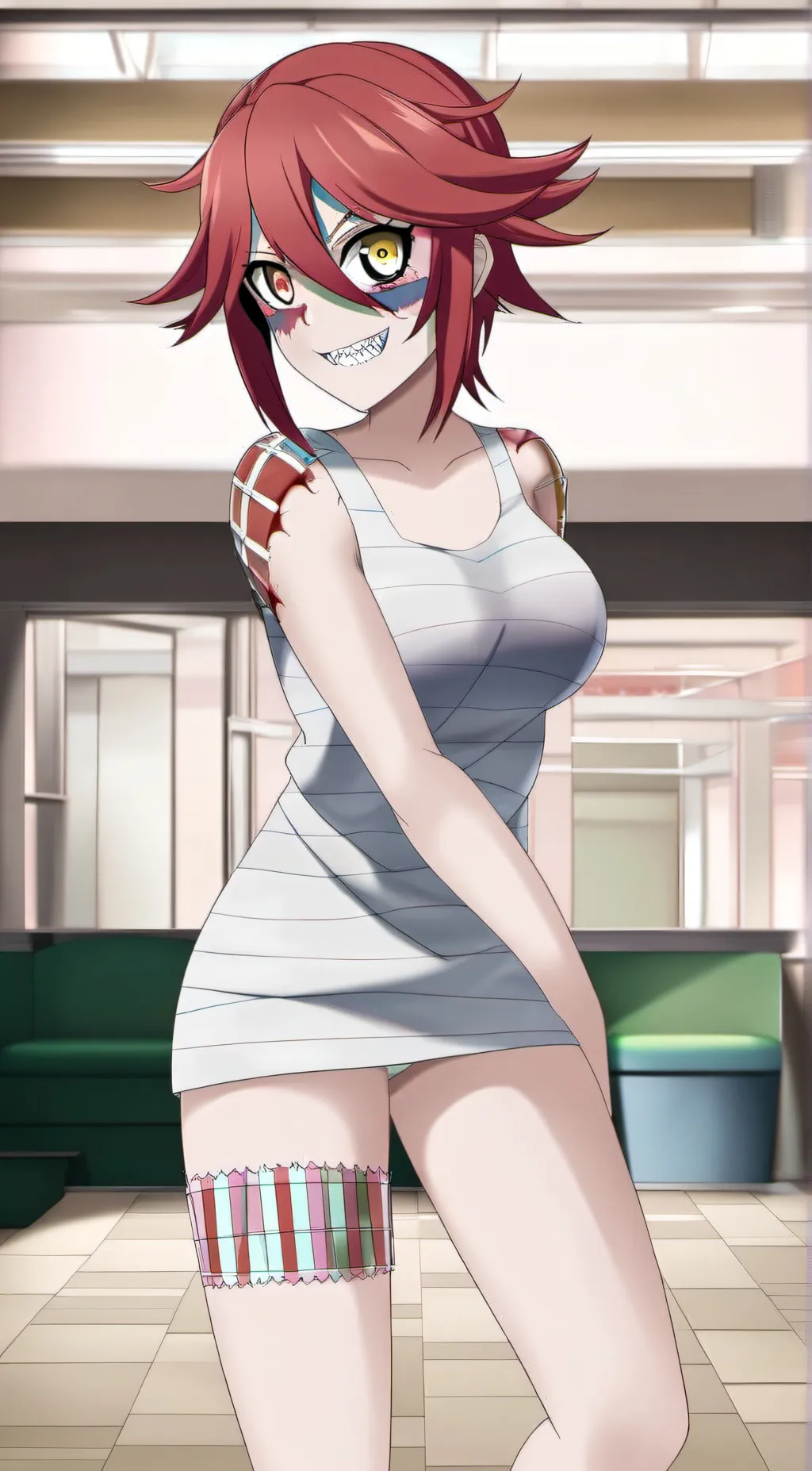 ai character: zombina  background