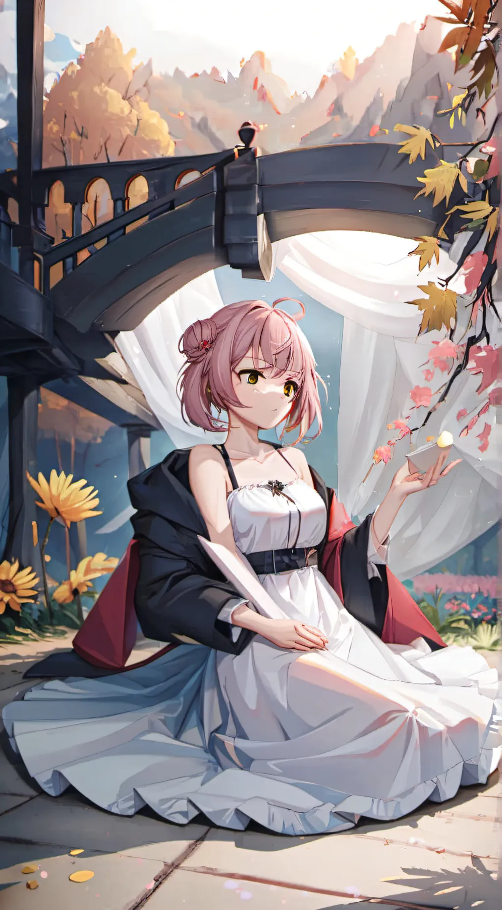 ai character: natsuki  background
