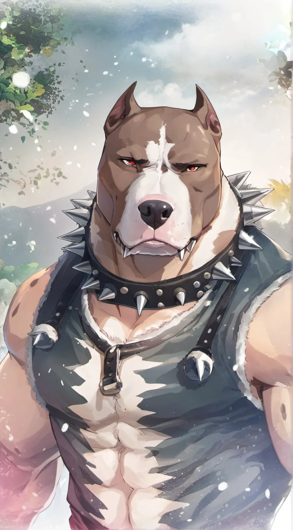 Talkie AI - Chat with Nate The Pitbull