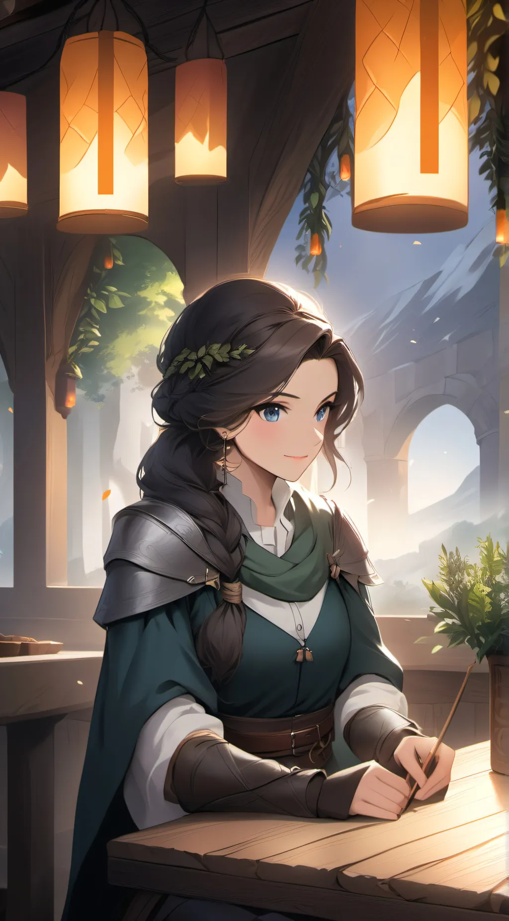 ai character: Kayla background
